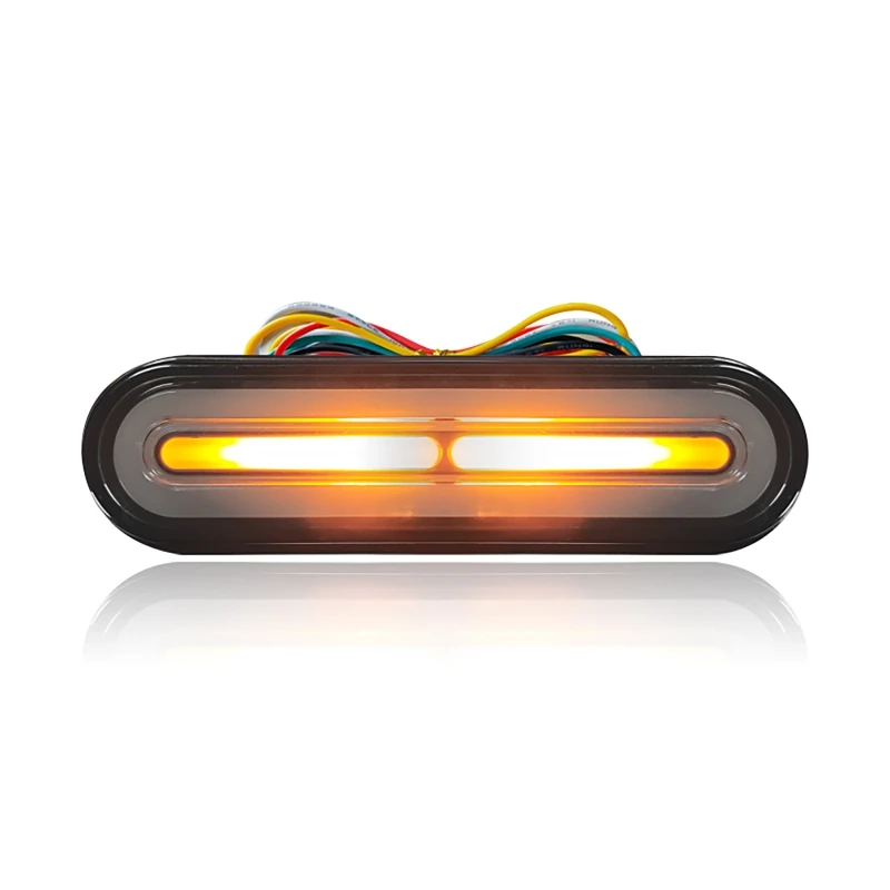 Motorrad-LED-Rücklicht mit sequentiellen Blinkern, roter Blitz – Bild 6