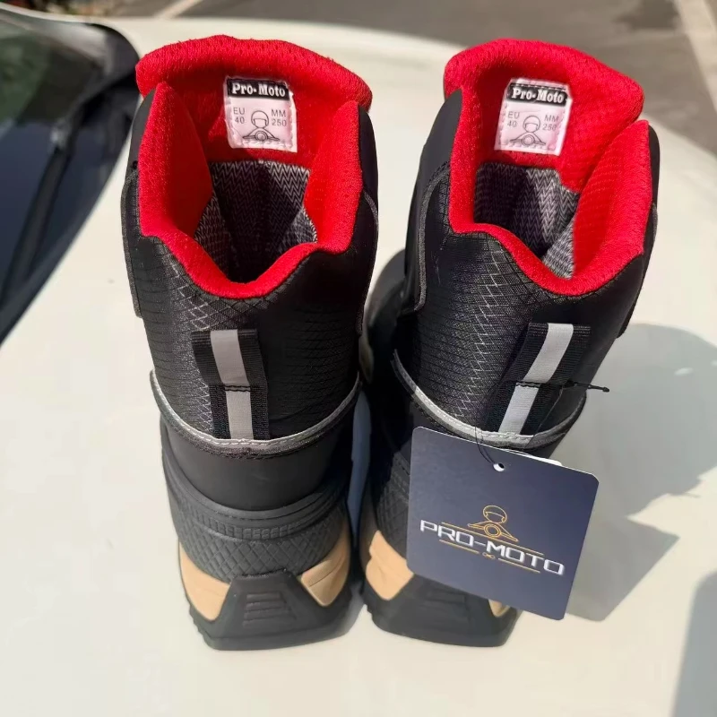 Hots Motorradstiefel für Herren, wasserdicht, atmungsaktiv – Image 3