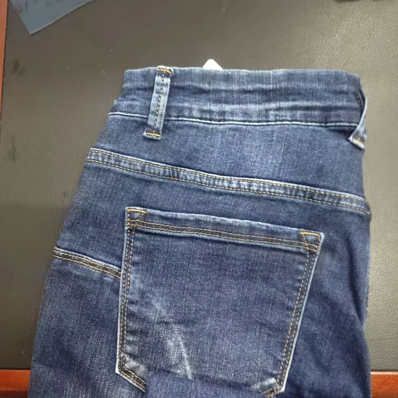 Schutzjeans für Damen Motorradhose Blaue Moto-Jeans Schutzausrüstung – Image 5