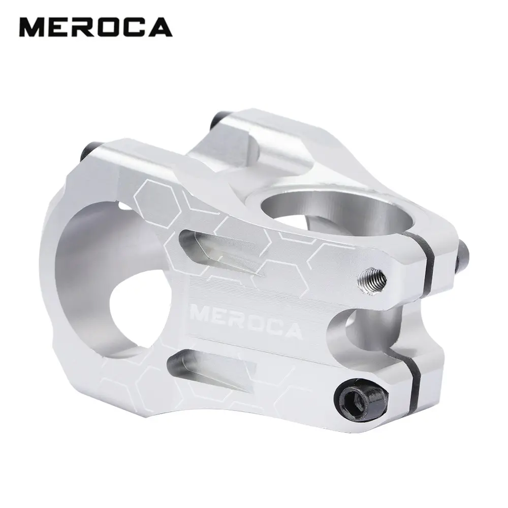 MEROCA MTB Vorbau 31,8 x 35 mm hochfester kurzer Lenkervorbau Aluminiumlegierung Fahrradbrücke Racing