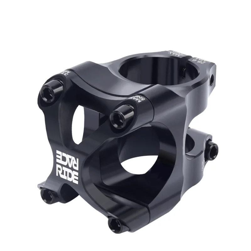 Fahrradvorbau Zweifarbiger Farbverlauf CNC Aluminiumlegierung Ultraleicht Kurzer Rennrad-Lenkervorbau 31,8mm