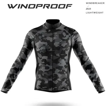 2023 wind dichte Fahrrad jacke Mountainbike Langarm Fahrrad jacke Anti-UV-Rad trikot MTB Wind mantel Fahrrad