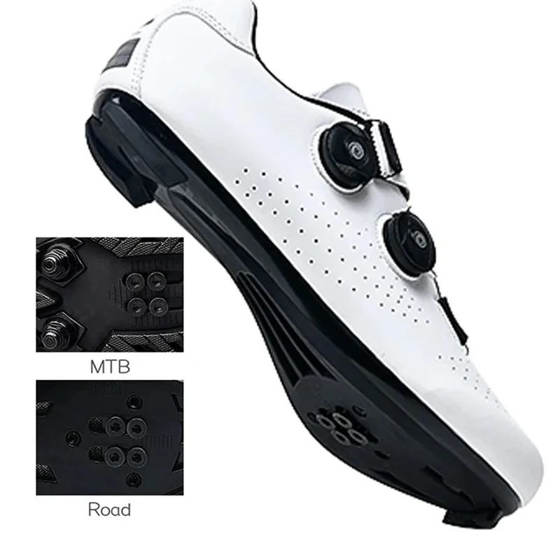 Radfahren Sneaker MTB Männer Sport Rennrad Stiefel Flache Racing – Image 3