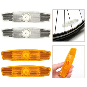 Rennrad Warnung Speichen Sicherheit Reflektor Licht MTB Fahrrad Felge Reflektierende Clip Reflektor Licht
