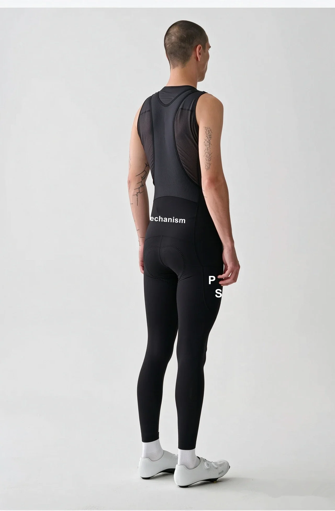 Herren Winter-Radhose mit 2 Seitentaschen, Thermofleece-Leggings, MTB-Rennrad-Fahrradhose, Sportbekleidung