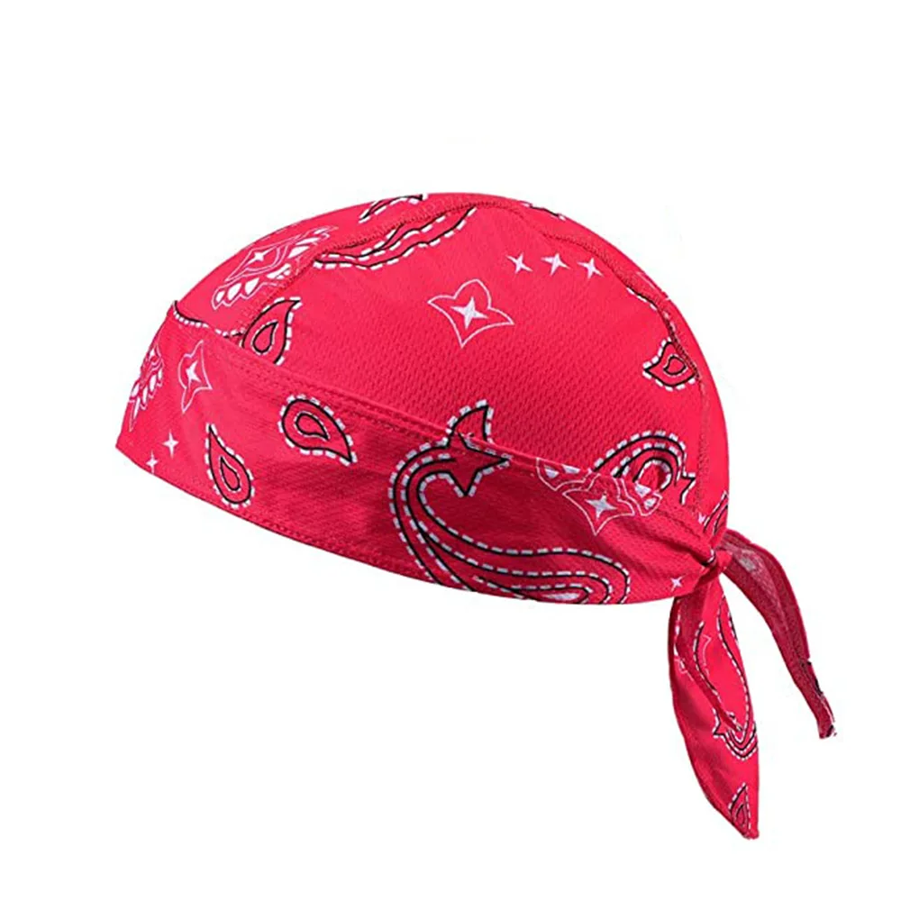 Herren Bandana Sommer Radfahren Bandana Fahrrad Hut Kopf Wrap Anti – Immagine 3