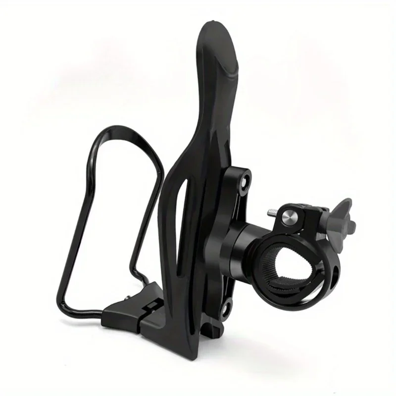 Fahrrad-Wasserflaschenhalter mit um 90 Grad drehbarem Adapter, Fahrradbecher, Trinkflaschenhalter