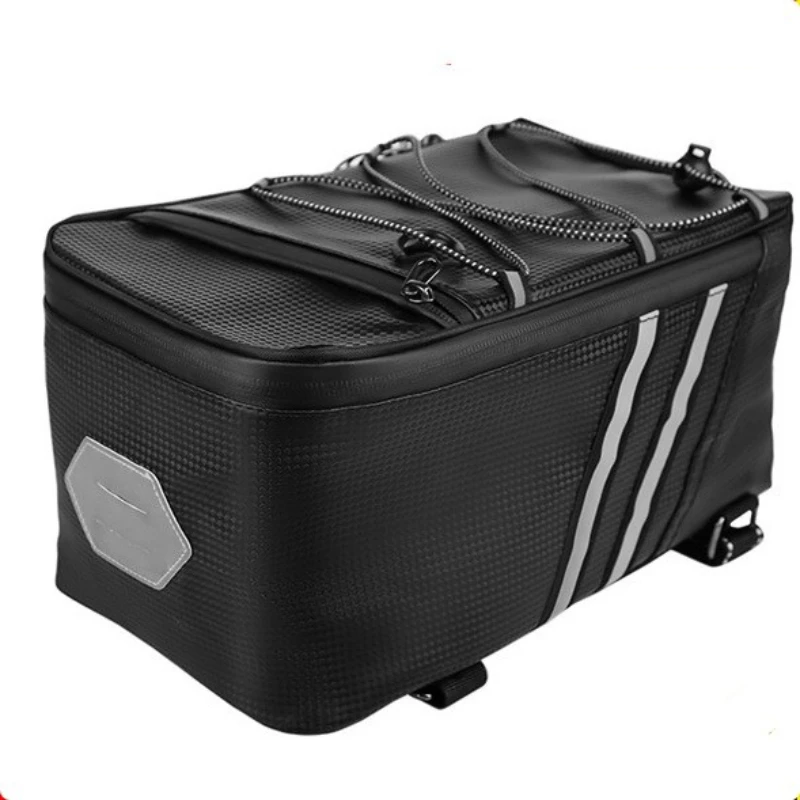 Fahrrad Rücksitztasche MTB Fahrradträger Tasche Kofferraum Pannier Radfahren Große Kapazität Wasserdichte