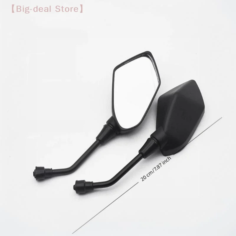 【M】1 Paar Scooter E-Bike Rückspiegel Universal 8/10mm Motorrad Lenker – Bild 6