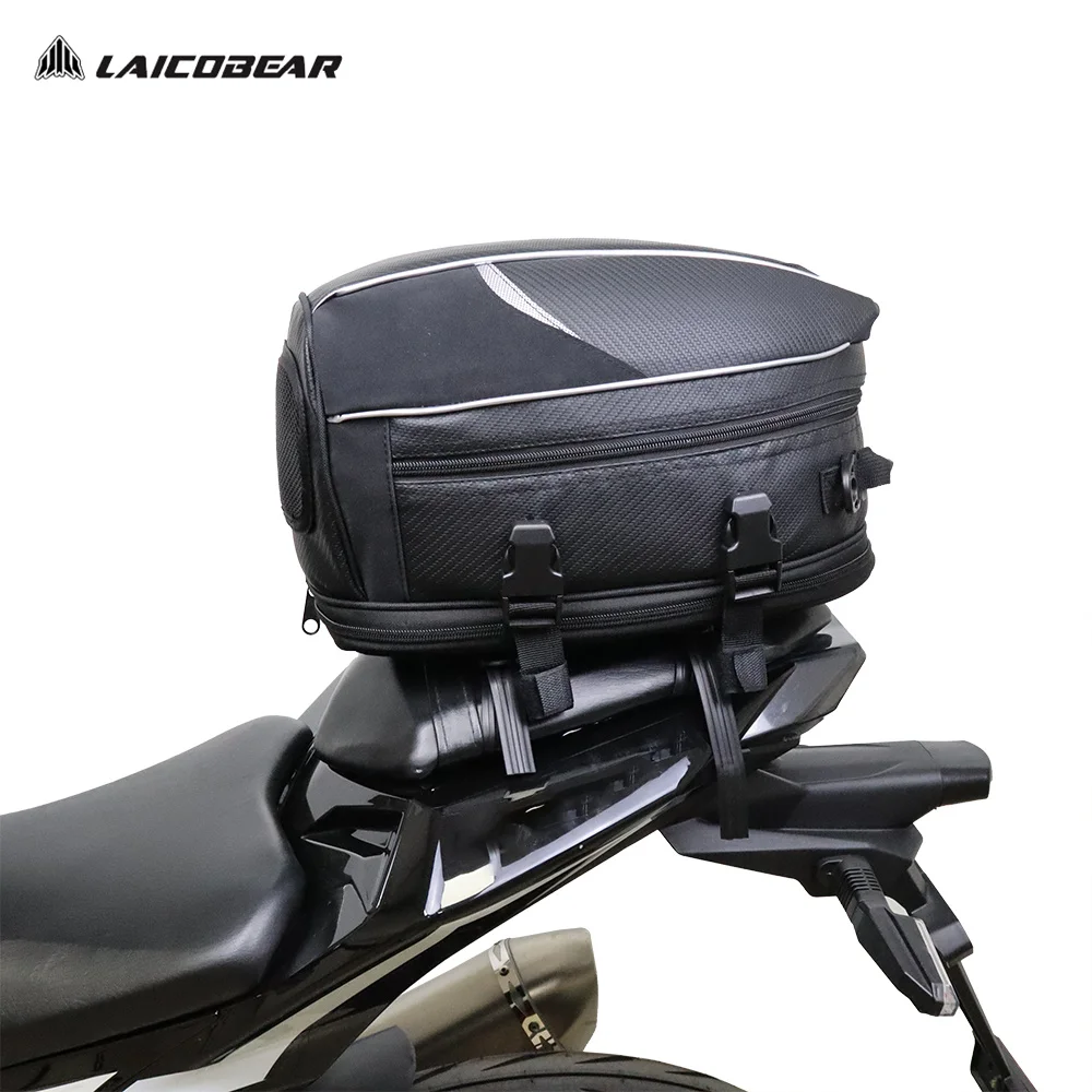 Wasserdichter Motorrad-Rucksack, Moto-Hecktasche – Bild 3