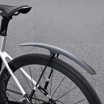 ESLNF Fahrrad-Schutzblech Verstellbarer Fahrrad-Schutzblech Universeller Vorder- und Hinter-Schutzblech