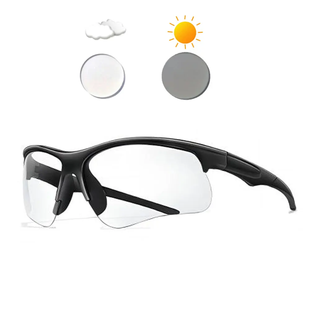 Photochrome Radfahren Sonnenbrille Männer Frauen Outdoor Mtb Fahrrad Sonnenbrille Lauf Brillen Sport Fahrrad