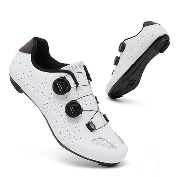Männer Geschwindigkeit Radfahren SPD Berg Sneaker Fahrrad Schuhe Frauen Fahrrad Schuh MTB Racing Schuhe Flache