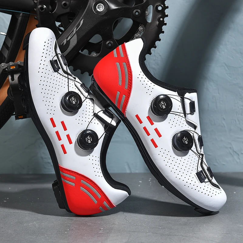 Herren Radfahren Schuhe Anti-slip Mountainbike Schuhe Unisex Rennrad – Image 4