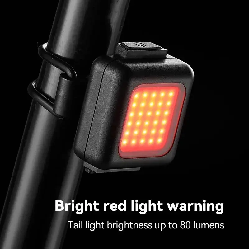 Radfahren Fahrrad Vorne Hinten Licht Set Fahrrad USB Ladung – Bild 3