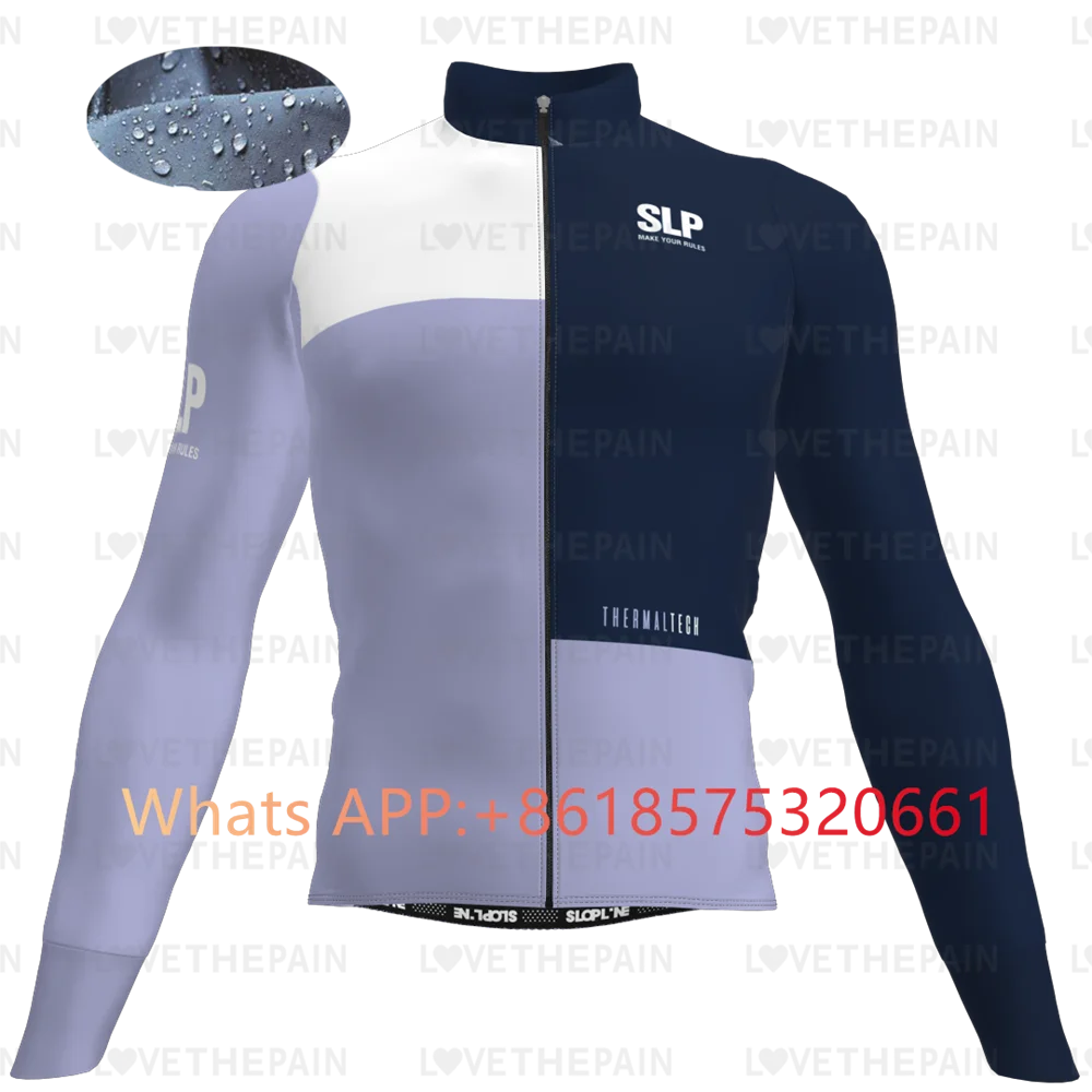 Herren Fahrradjacke Wasserdicht Winddicht Fahrradbekleidung Outdoor – Immagine 4