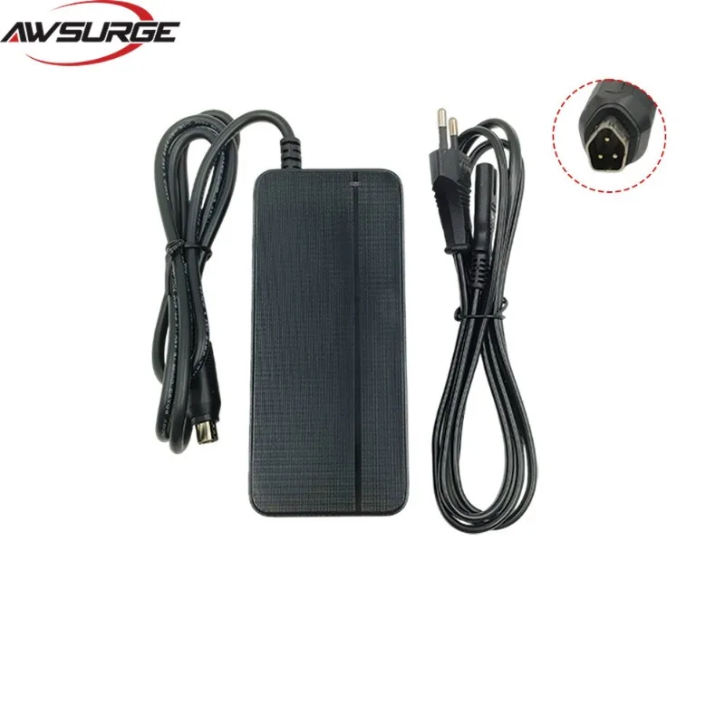 42V 2A PEN 3-Pin Li-Ion Ladegerät von Elecrun, passend für Carraro/Fischer/Fuji 3-Pin Akku, E-Bike Zubehör