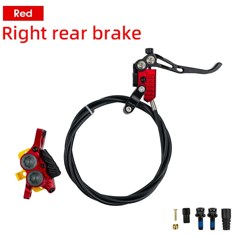 Onirii/iiipro 4-Kolben-Vertikalzylinder mtb hydraulisches Scheiben brems rad für volles internes Kabel layout