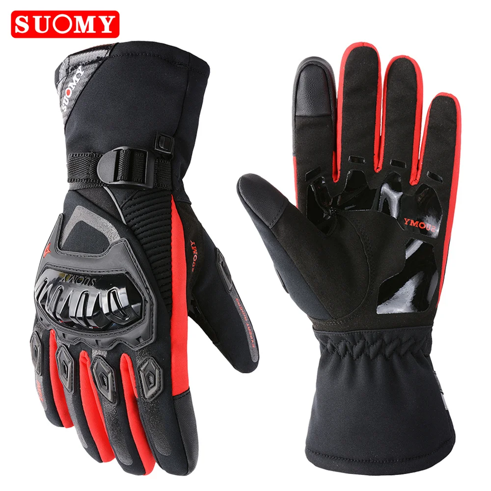 Ankunft Winter Motorrad Handschuhe Winddicht Wasserdicht Guantes Moto Männer Motorrad Reiten Handschuhe