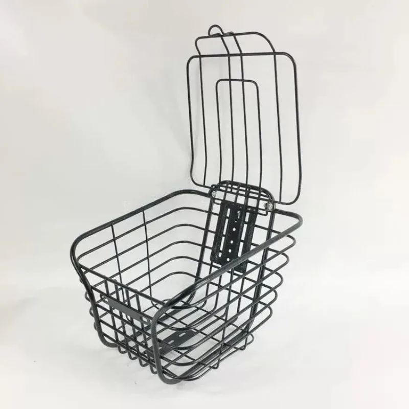 Metallischer Fahrrad-Gepäckträger, leichter Gepäckkorb für die – Image 5