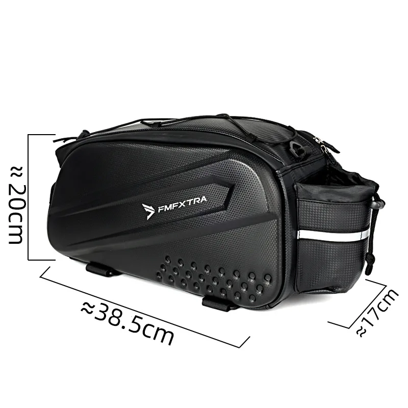 Fahrrad-Gepäckträgertasche hinten, 14 l, großes Fassungsvermögen – Immagine 4