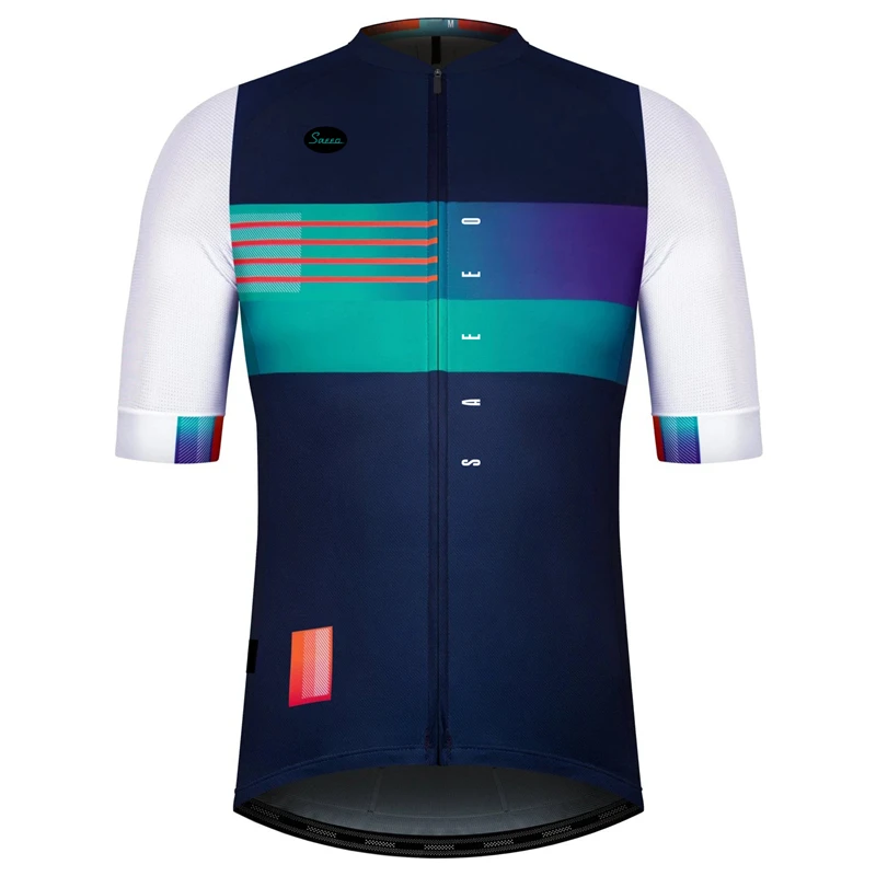 Herren Pro-Team Fahrradbekleidung Kurzarm Ropa Ciclismo – Immagine 6
