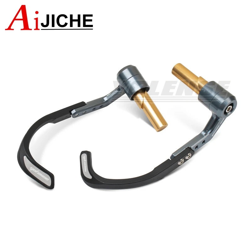 Motorrad 7/8" 22mm Lenkergriff-Schutz Brems- und Kupplungshebel-Schutz – Immagine 3