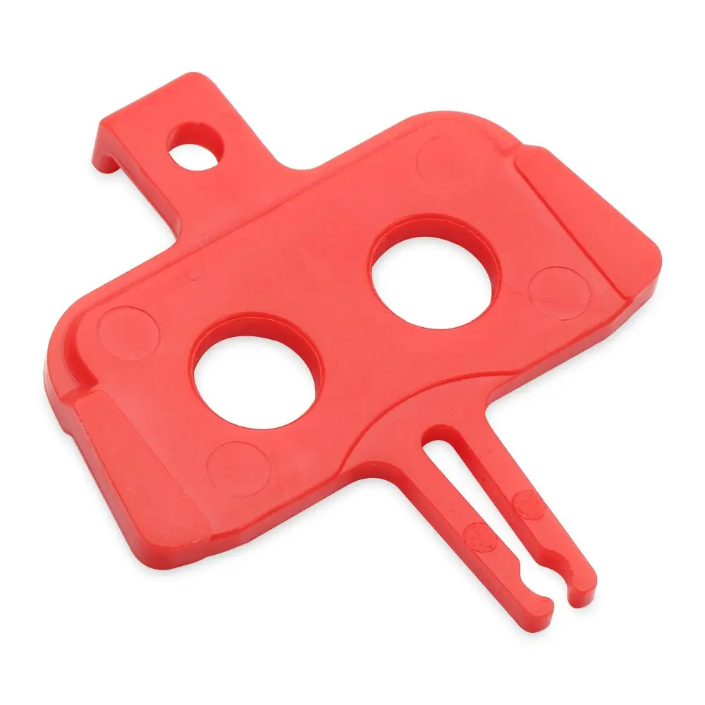 Hydraulische Disc Bremsbeläge MTB Bike Teile Spacer Kunststoff Rot – Bild 3