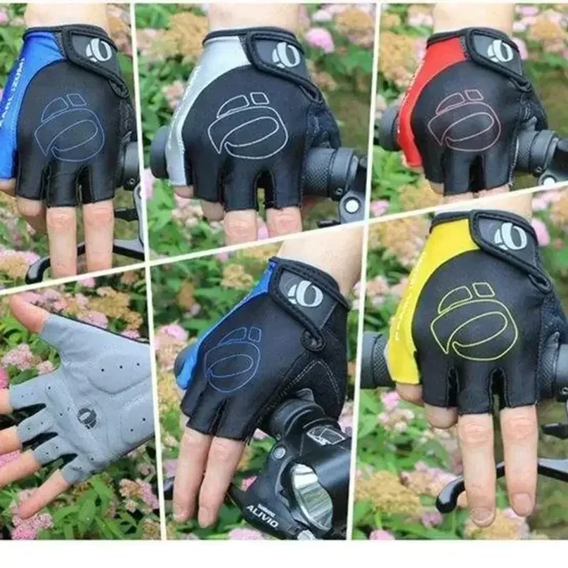 Fahrradhandschuhe, Halbfinger-Gel-Handschuhe, rutschfest – Bild 6
