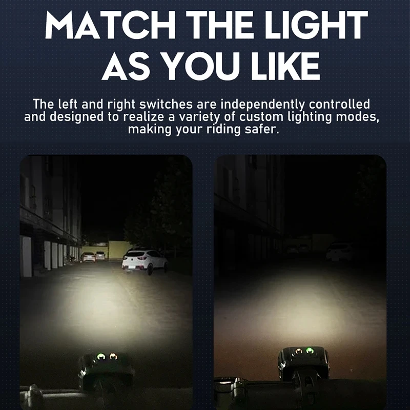 Fahrradbeleuchtung vorne und hinten Fahrradlicht-Set LED – Bild 5