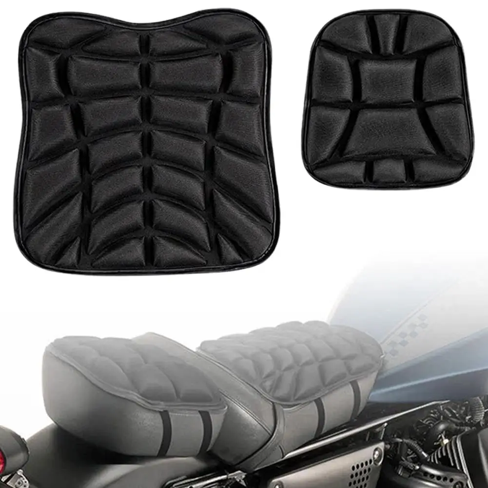 Motorrad-Sitzkissen, 3D-Gel, atmungsaktiv, stoßdämpfend, Komfort – Bild 5