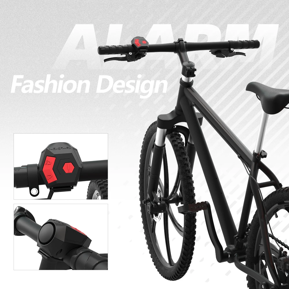 Fahrrad Elektronische Hupe Glocke USB Aufladbare Fahrrad Lenker – Image 6
