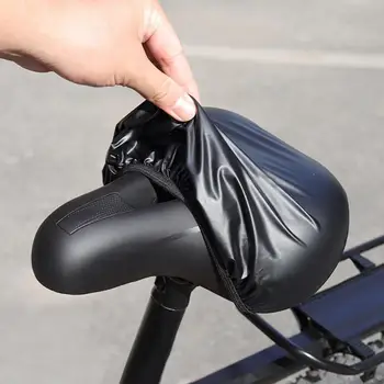 Wasserdichter Fahrradsattelbezug Elastischer Rennradsitzbezug Faltbarer Tragbarer Sattelbezug Fahrradzubehör