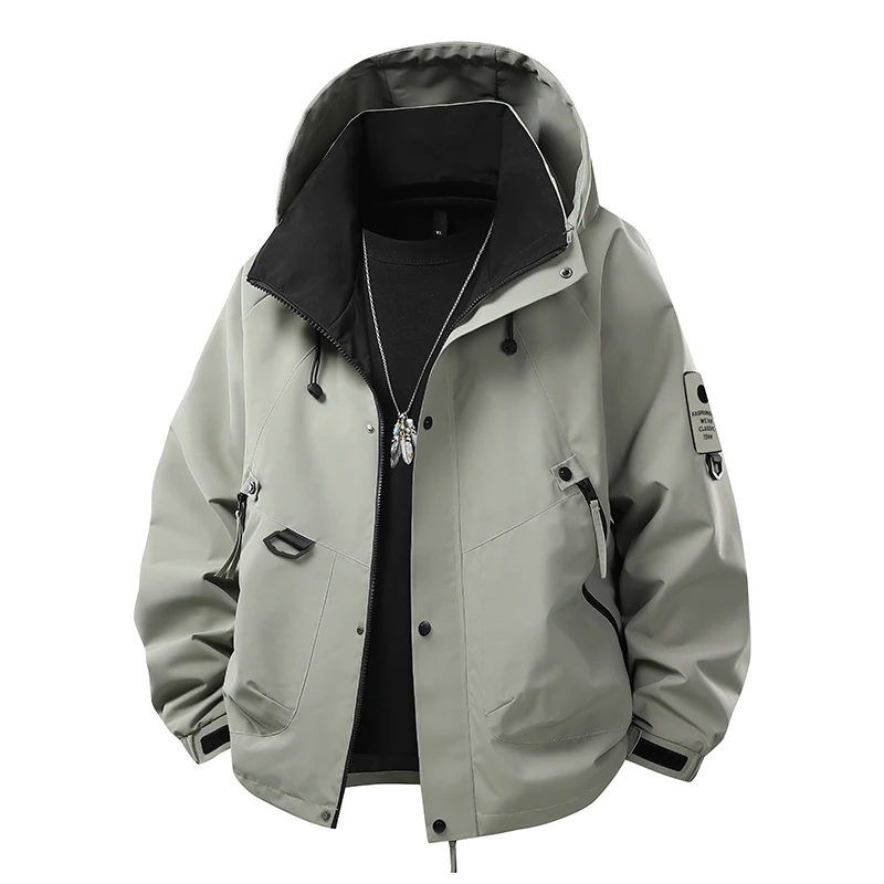 Outdoor-Fahrradjacke für Paare, winddicht, atmungsaktiv, warm, für Frühling und Herbst, modisch, vielseitig
