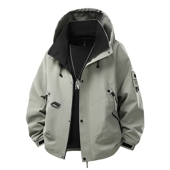 Outdoor-Fahrradjacke für Paare, winddicht, atmungsaktiv, warm, für Frühling und Herbst, modisch, vielseitig