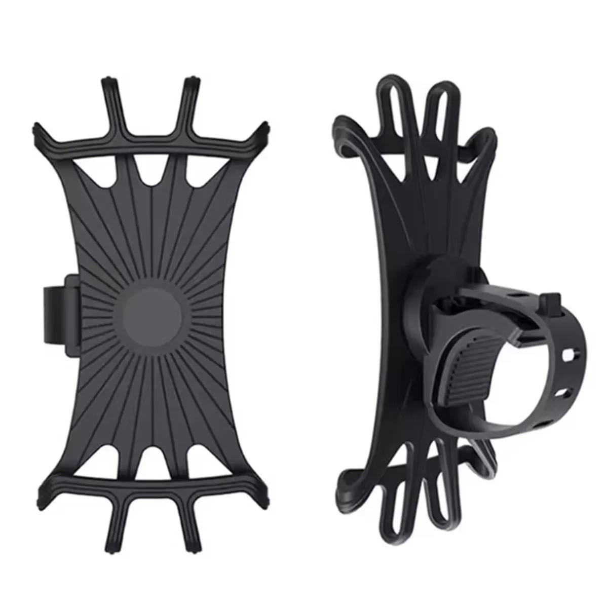 PINMOAP 1PC Fahrrad-Handyhalterung, Fahrradlenkerhalterung, 360° drehbare Smartphone-Halterung für MTB