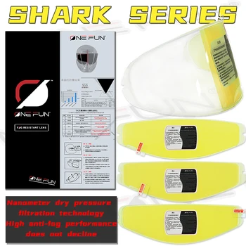 Motorradhelm-Visier Anti-Beschlag für Shark Spartan Carbon/Spartan/Skwal 2/D-Skwal 2