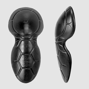 Motorrad Jacke Hosen Einsatz Schutzausrüstung CE Hohe Elastizität Gummi Ellenbogen Schulter Knie Pads Motorrad