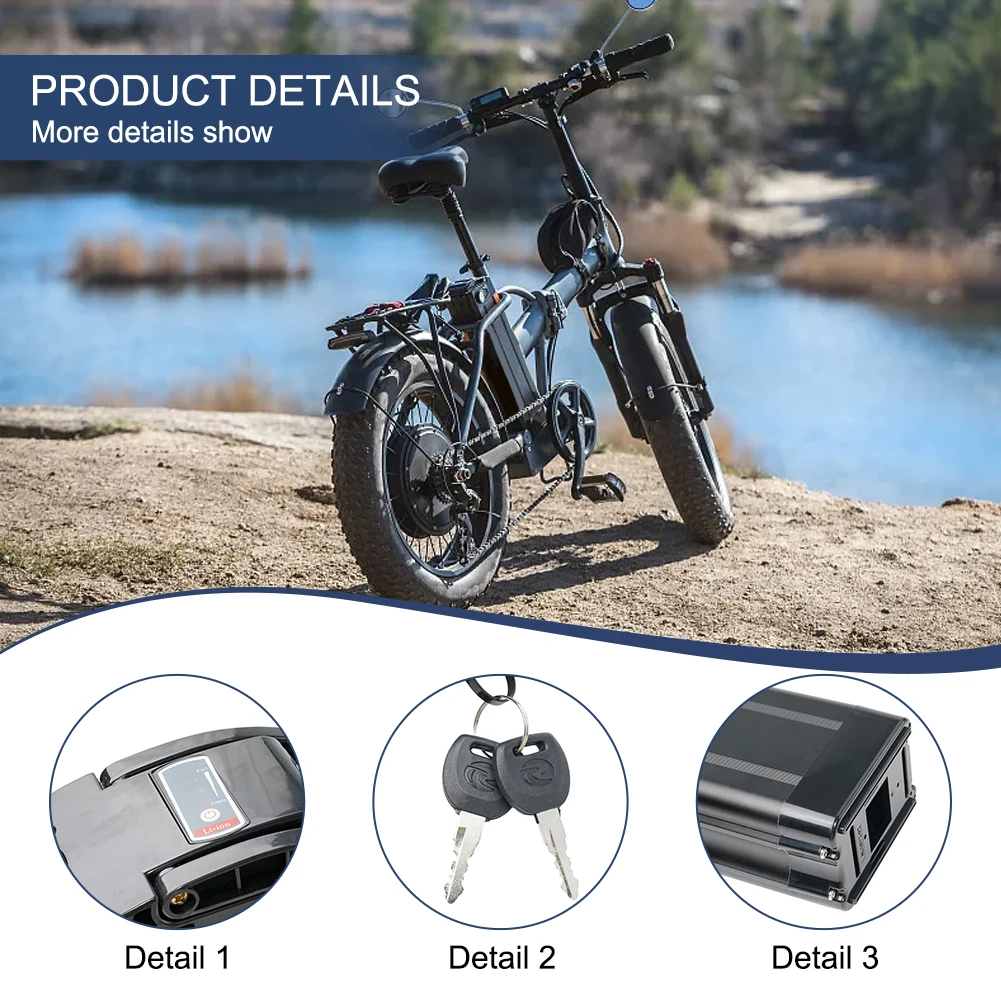 E-Bike Batterie Box Kunststoff Fall Für 48 V Große Kapazität 1865 – Bild 5