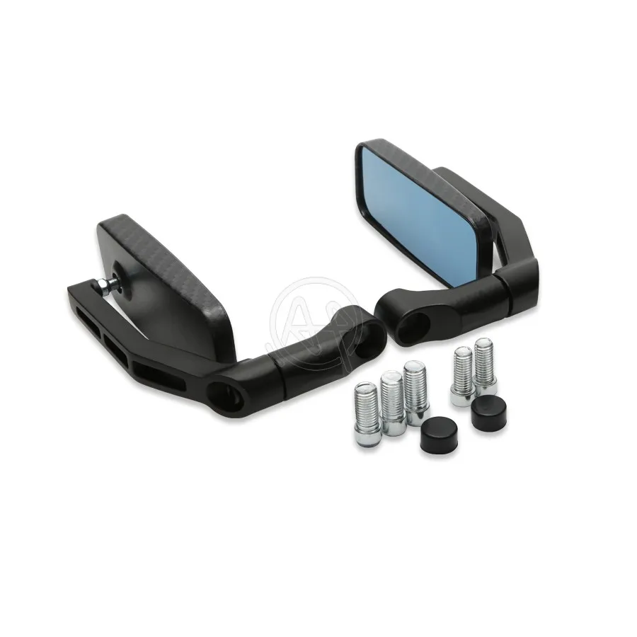Motorrad Aluminium legierung Rückspiegel Lenker Roller Spiegel für 8mm – Image 5