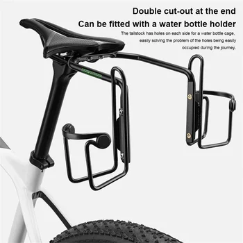 Fahrrad-Satteltasche Stabilisator-Halterung Wasserflaschenhalter Aluminiumlegierung Halterung Wasserdichte