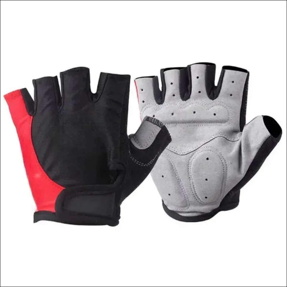 Halbfinger-Fahrradhandschuhe für Herren und Damen, rutschfest – Bild 6