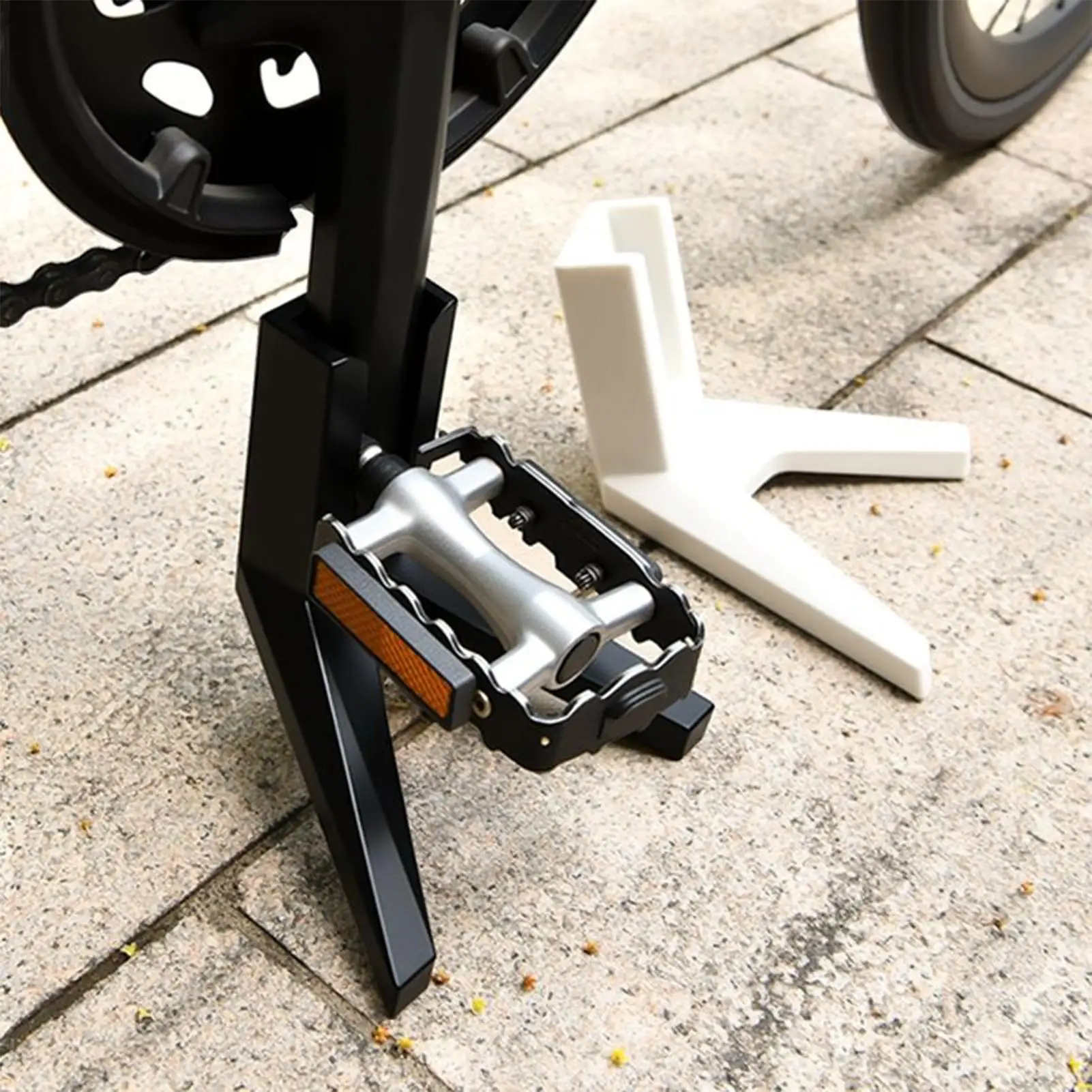 Mountainbike Ständer Pedal Unterstützung Stehen Fahrrad Hinten Park – Image 3