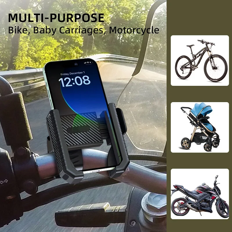 Fahrrad-Handyhalterung, Ständer für Fahrrad- und Motorradlenker – Image 5