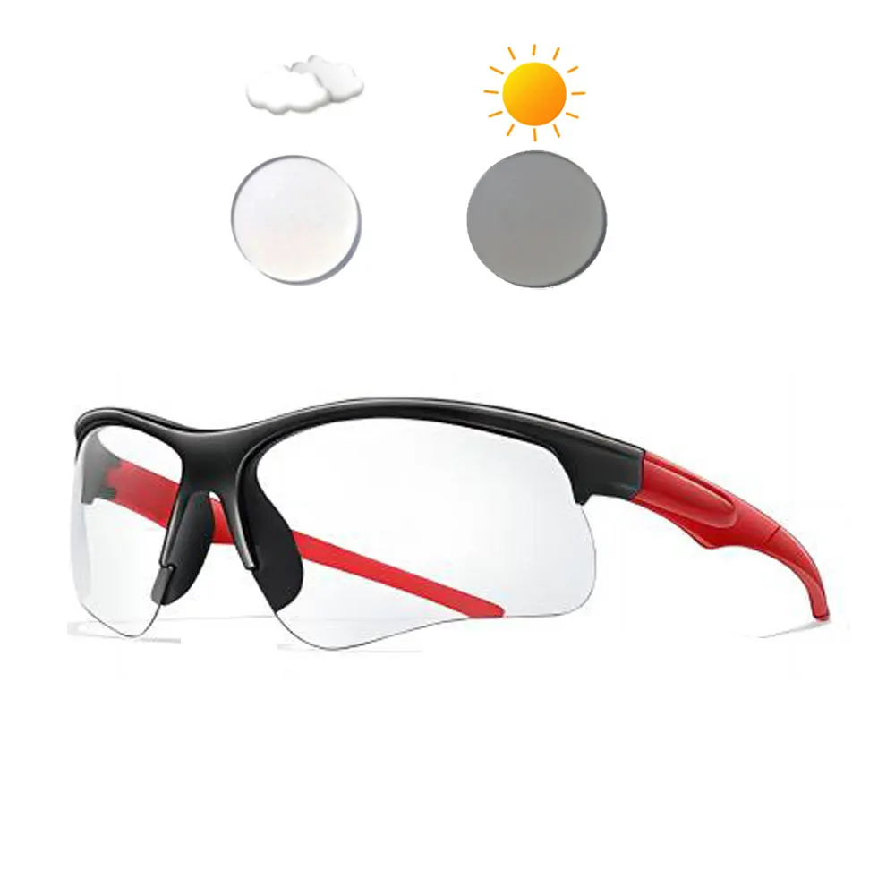 Photochrome Radfahren Sonnenbrille Männer Frauen Outdoor Mtb Fahrrad – Image 3