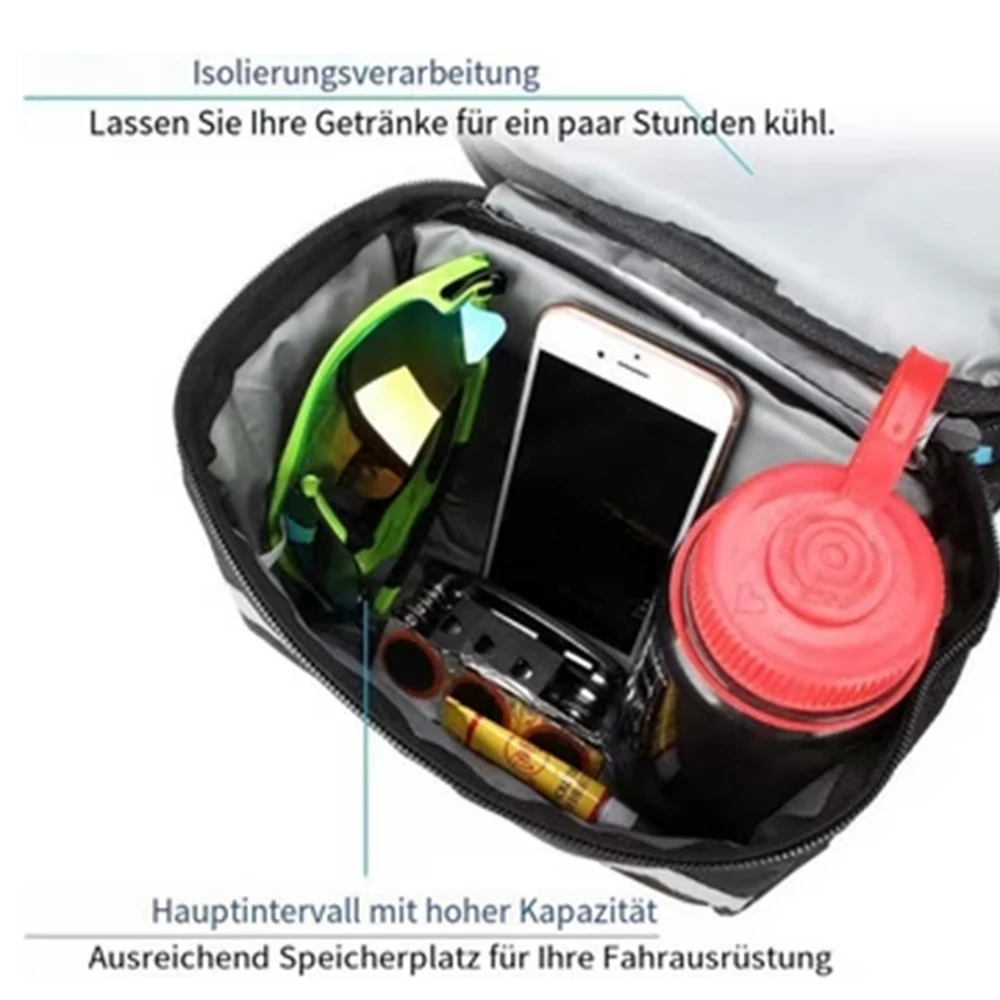 Fahrrad Tasche MTB Fahrrad Lenker Taschen Multifunktions Rahmen – Bild 6