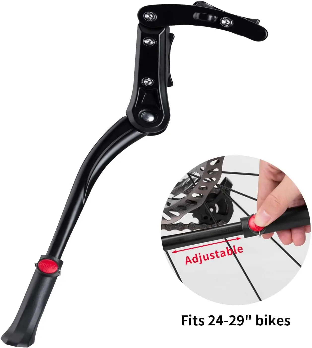 Verstellbarer Fahrradständer, Aluminiumlegierung, universeller – Immagine 3