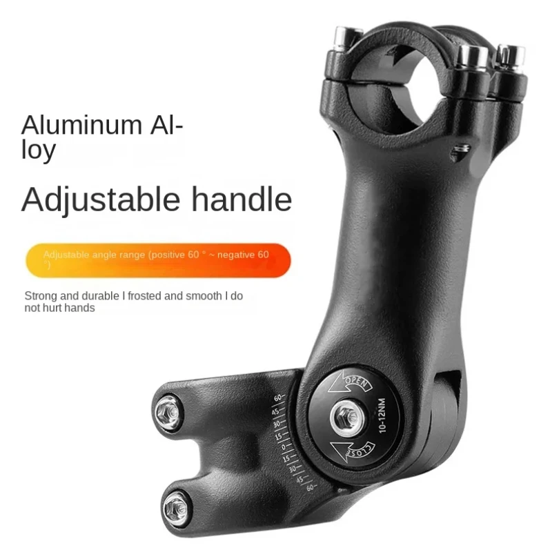 MTB Rennrad Einstellbare Vorbau Fahrrad Lenker Vorbau 25,4mm / 31,8mm Ultraleicht Aluminium Legierung Fahrrad