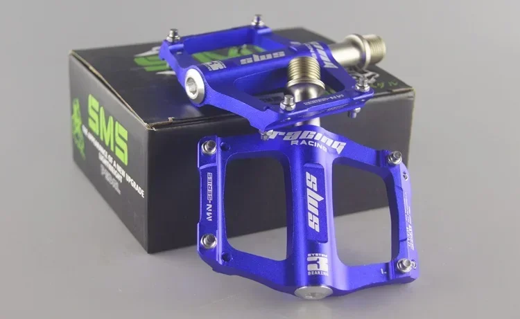 1 Paar ultraleichte CNC-Aluminiumpedale für MTB - 3 Lager, rutschfeste – Image 5