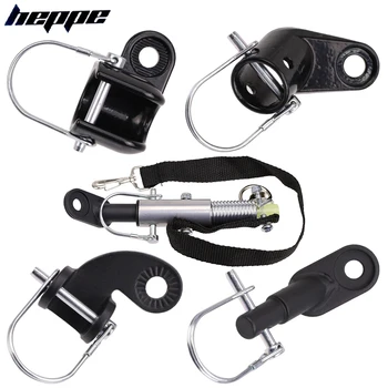 HEPPE Fahrradanhänger-Kupplung Kinderanhänger-Adapter Lastenanhänger-Kupplung Fahrradanhänger-Verbindungsstück